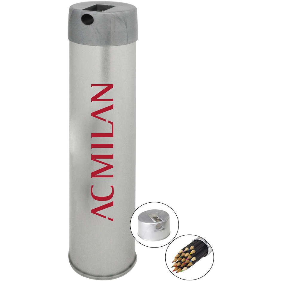 MILAN SET MATITE TEMP.CILINDRO METALLO MI1546