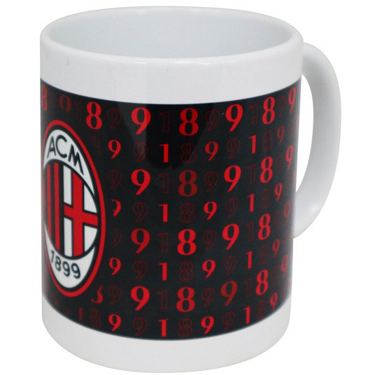 MILAN TAZZA INTERN BIANCO STAMPA NERA 1899 MI1343