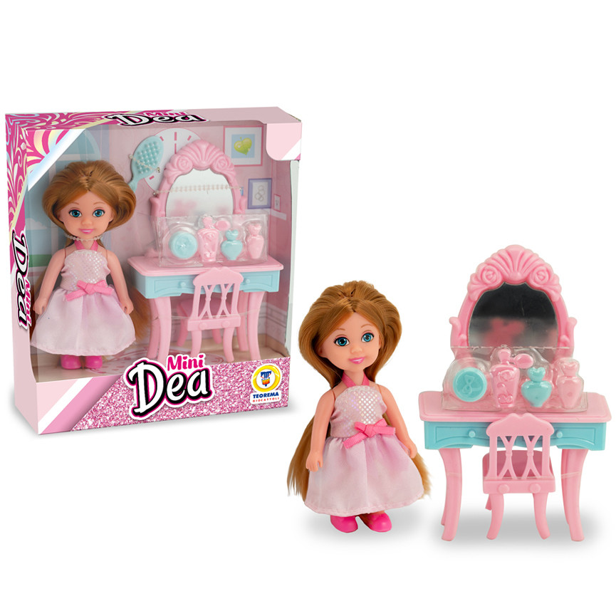 MINI DEA BAMBOLINA CON SPECCHIERA 80444