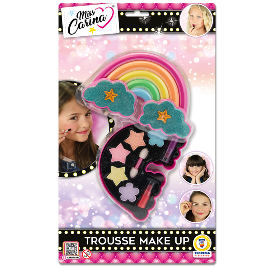 MISS CARINA TRUCCHI BIMBA COFANETTO ARCOBALENO