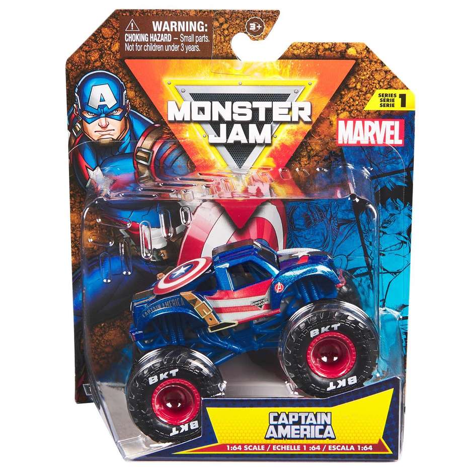MONSTER JAM VEICOLI 1:64 MARVEL 6069960