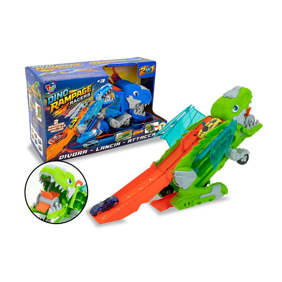 MONSTER TRACK PISTA 3IN1 2 AUTO 2 COLORI