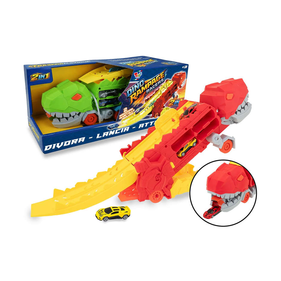 MONSTER TRACK PISTA 3IN1 XL 2 AUTO 2 COLORI