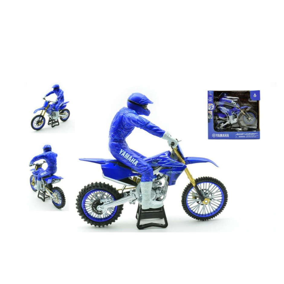 MOTO 1:12 YAMAHA YZ450F C/PILOTA 58315