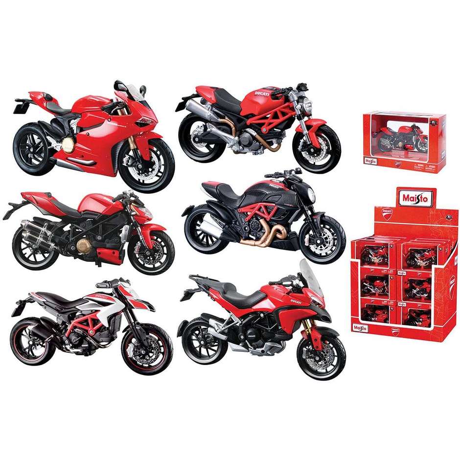 MOTO 1:18 DUCATI ASSORTITE