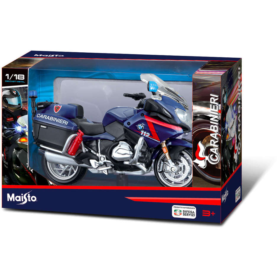 MOTO 1:18 MAISTO BMW CARABINIERI