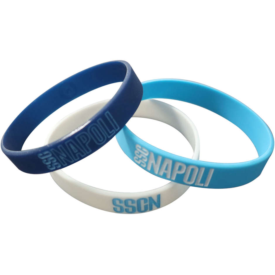 NAPOLI KIT 3 BRACCIALETTI SILICONE NA1253