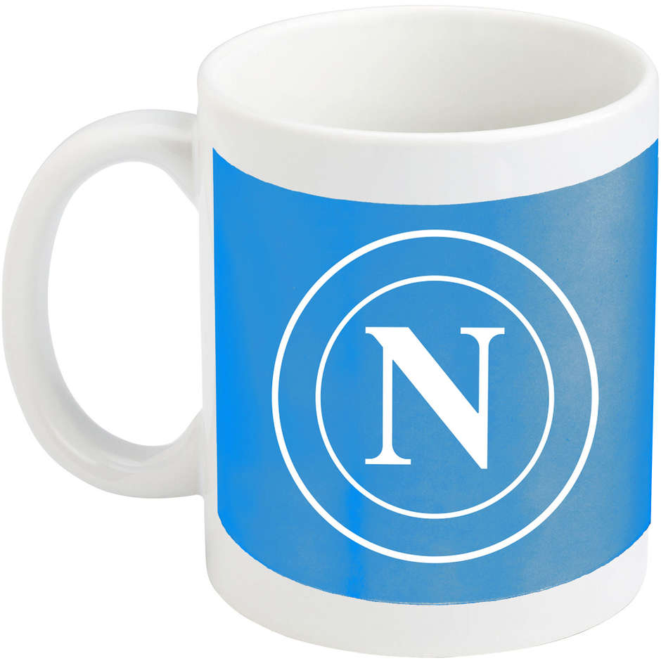 NAPOLI TAZZA CERAMICA INT.BIANCO LOGO BIANC.NA1304