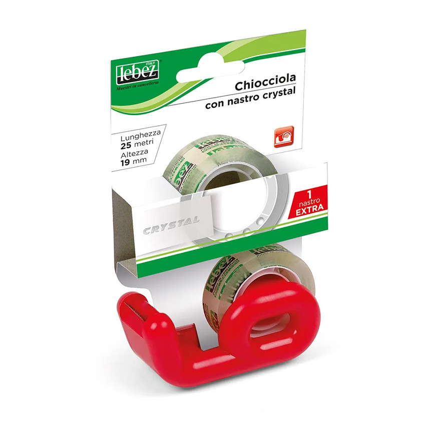 NASTRI ADESIVI 25X19 1+1 C/CHIOCCIOLA 80264