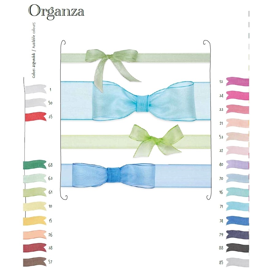 NASTRO ORGANZA MM20X20 AZZURRO 06