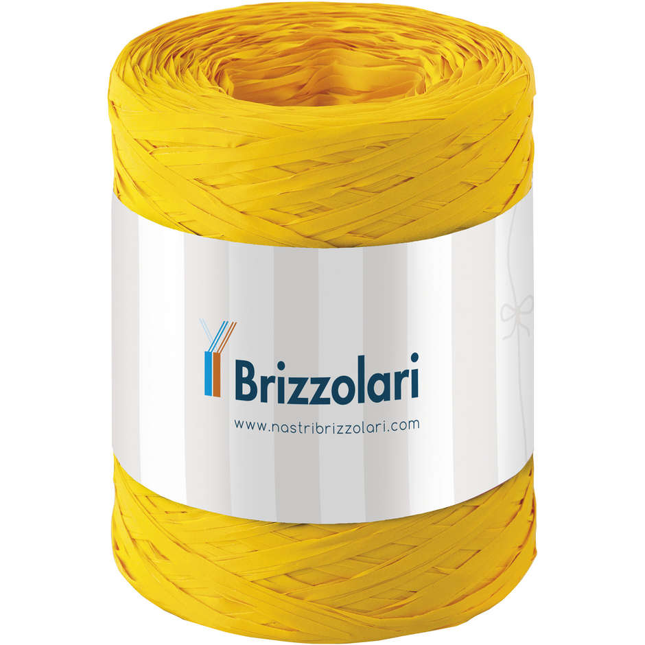 NASTRO RAFIA 6802 5X200MT 02 GIALLO
