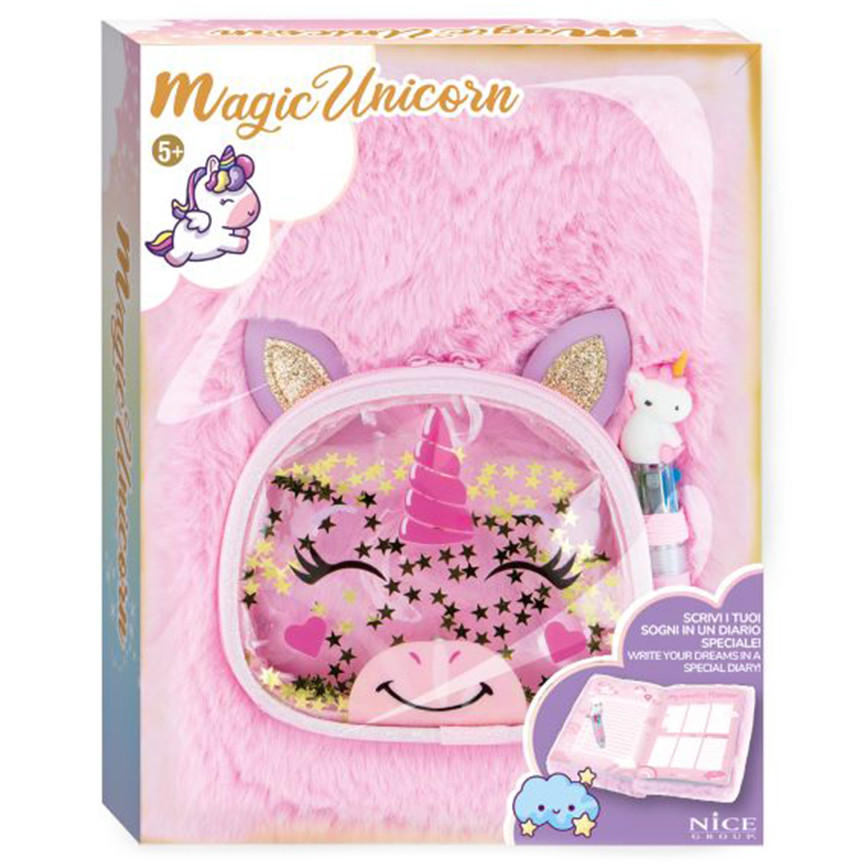 NICE MAGIC UNICORN DREAMYCORN MINI DIARY 16013