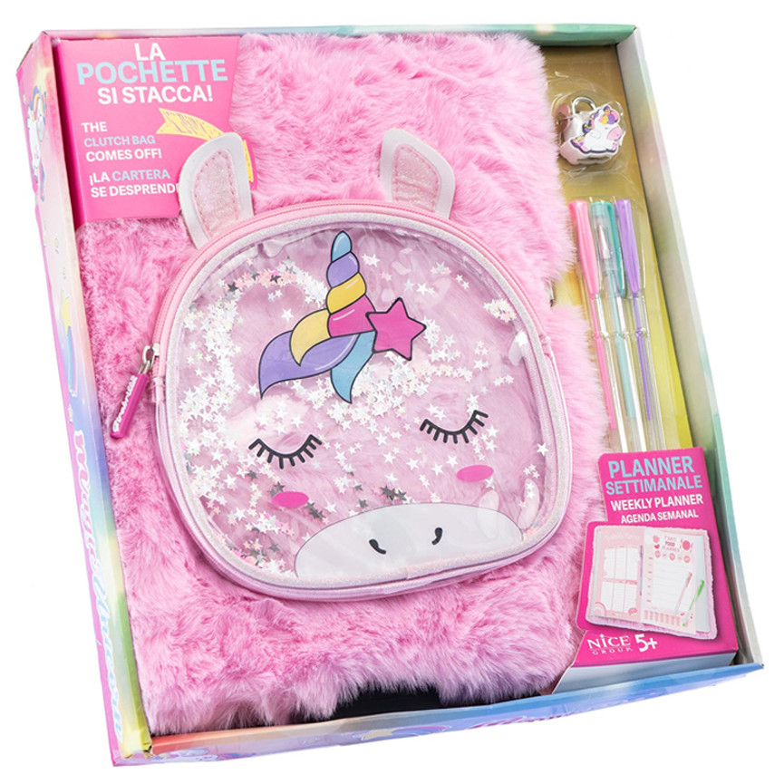 NICE MAGIC UNICORN MAXI PLANNER C/POCHETTE 16012