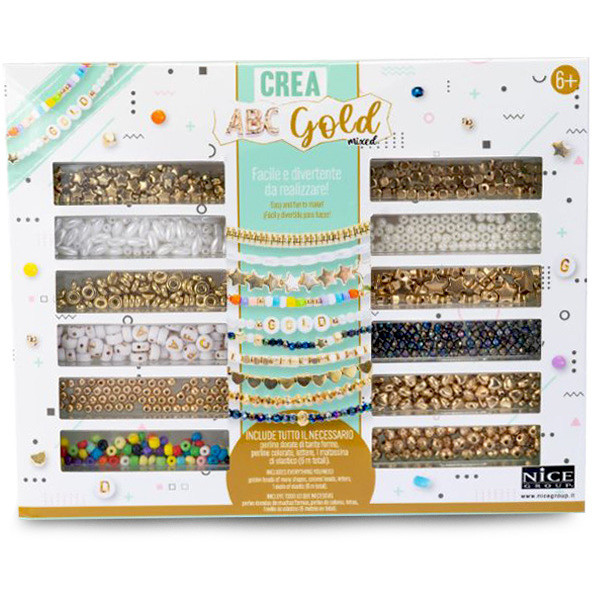 NICE PERLINE ABC GOLD MIXED 87048