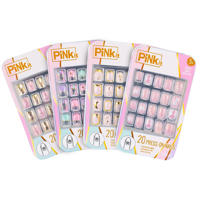 NICE PINK IT PRESS ON NAILS 40064