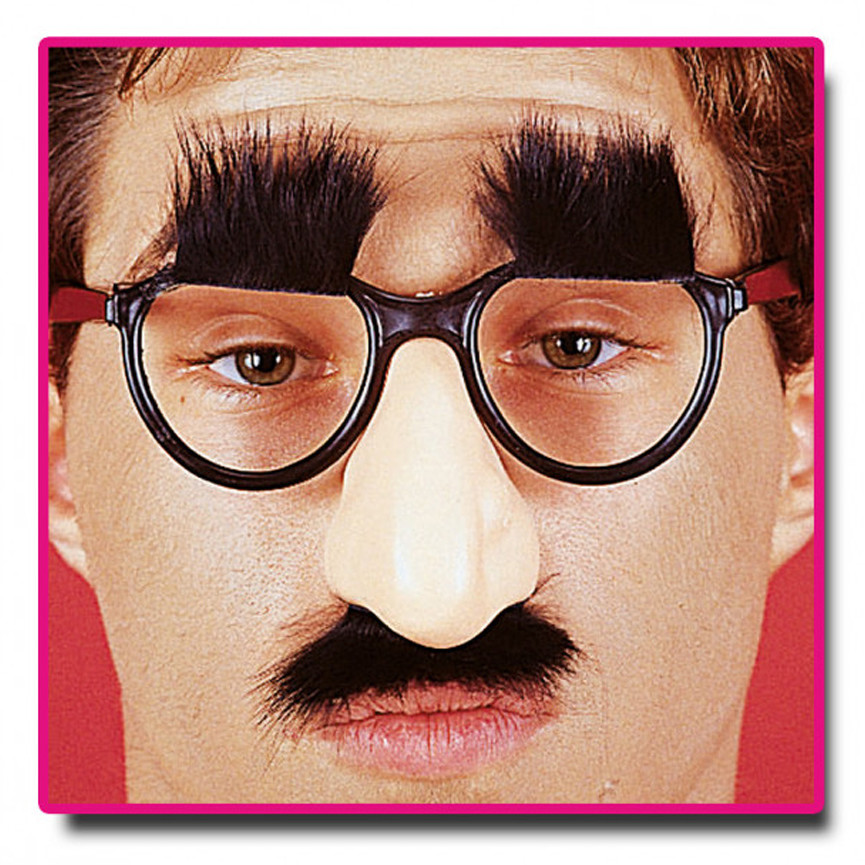 OCCHIALI CON NASO SOPRACCIGLIA E BAFFI 05203