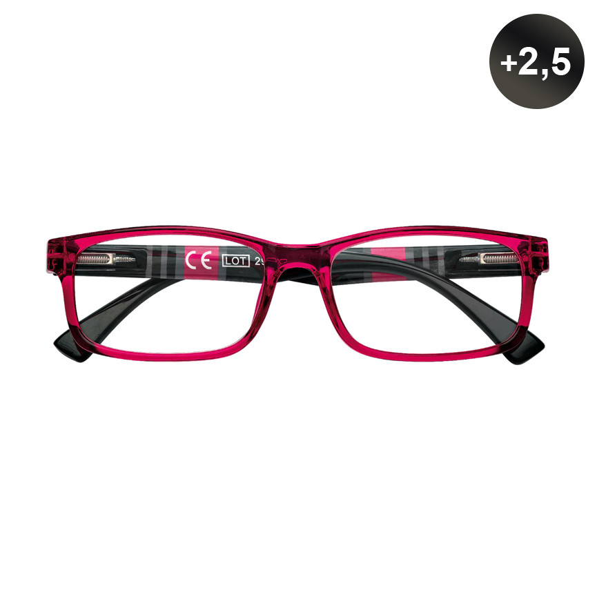 OCCHIALI VISTA +2,5 ZIPPO31Z-B25-RED250