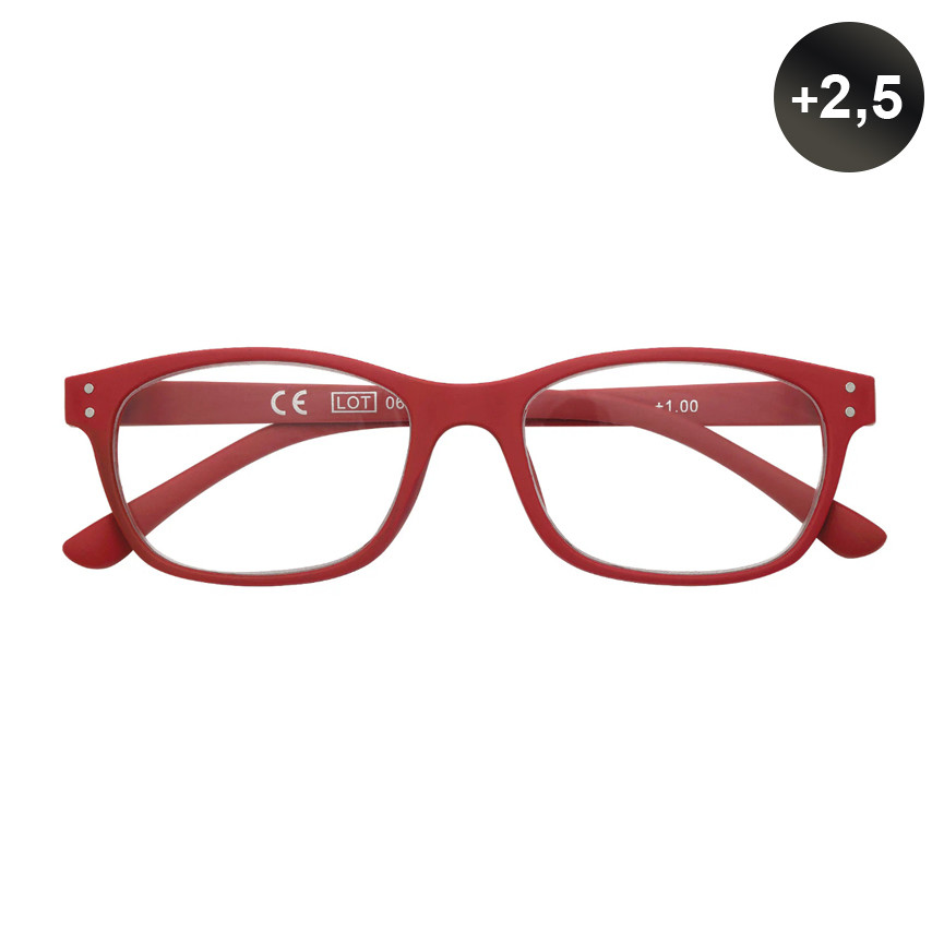 OCCHIALI VISTA +2,5 ZIPPO31Z-B27-RED250