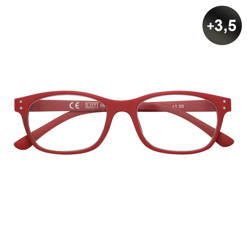 OCCHIALI VISTA +3,5 ZIPPO31Z-B27-RED350