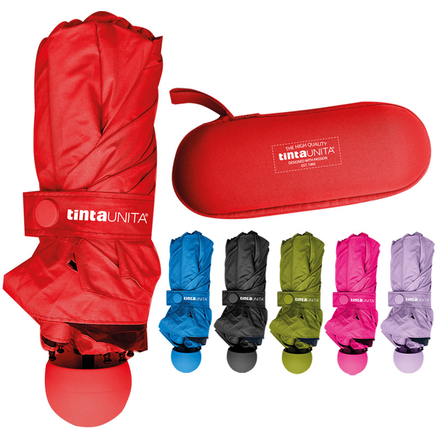 OMBRELLI MINI T.UNITA CON ASTUCCIO 6 COLORI