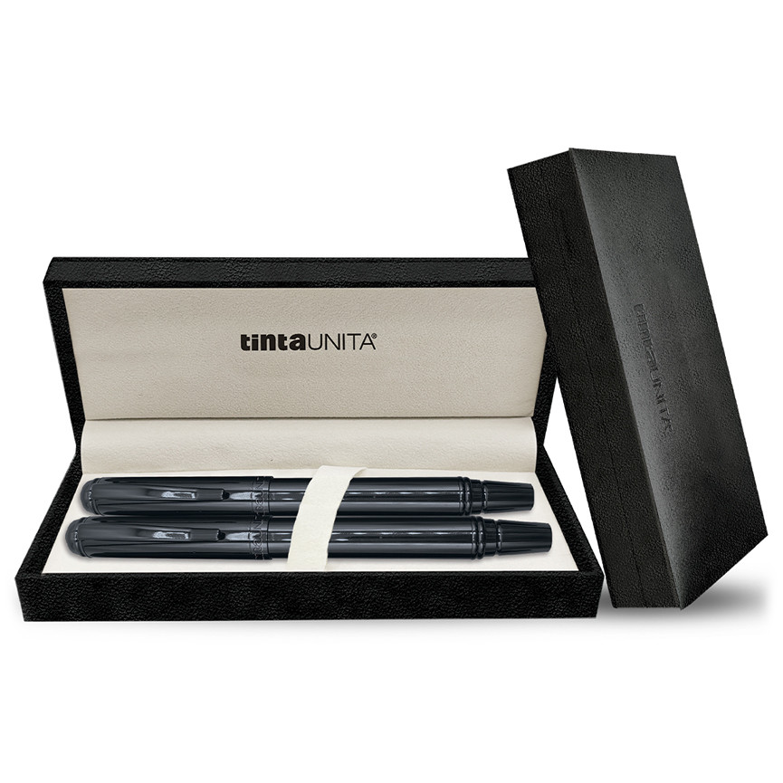 PARURE LUXURY STILO+ROLLER T.UNITA NERO 62542 25