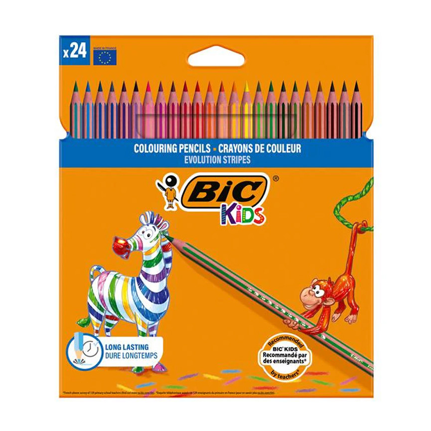 PAST.BIC KIDS EVOLUTIION STRIPES 24PZ 9505251