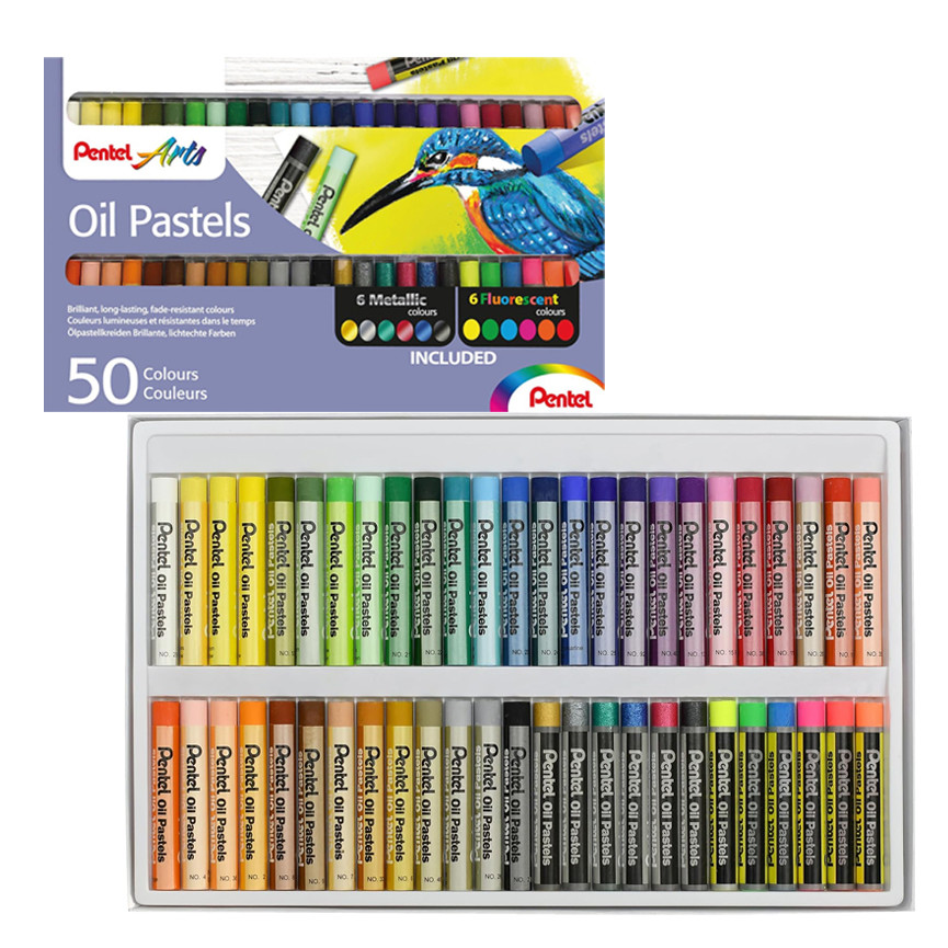 PAST.OLIO 50PZ BASE/FLUO/METAL PHN-MF50U