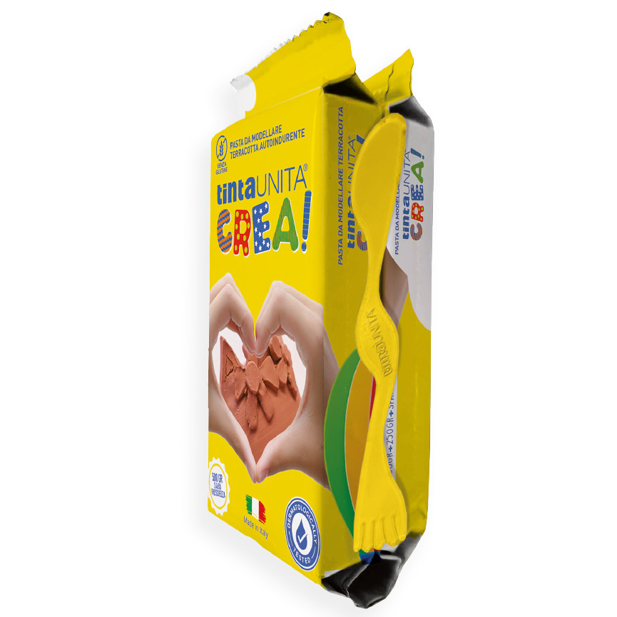 PASTA DA MODELLARE TERRACOTTA T.UNITA CREA 2X250GR