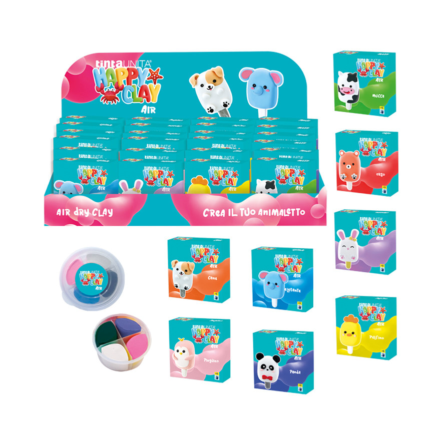 PASTA T.UNITA HAPPY CLAY AIR ANIMALETTO DIS. 63622