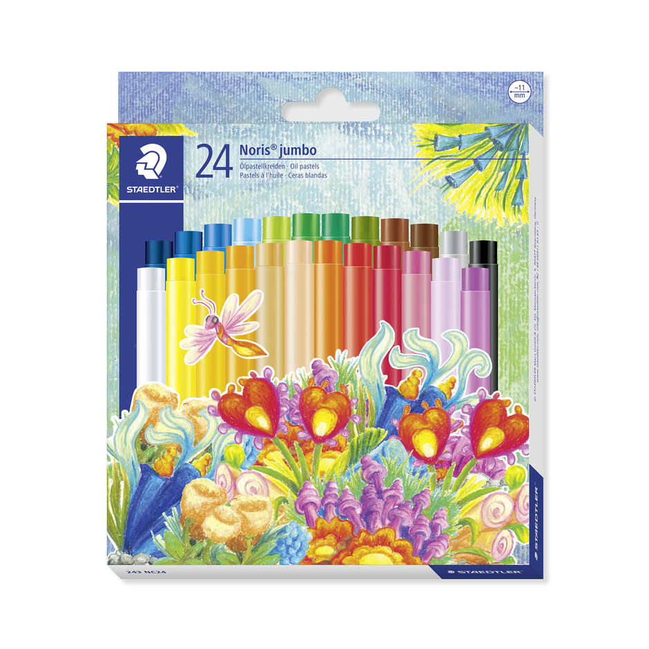 PASTELLI OLIO 243NC24 24 COLORI JUMBO