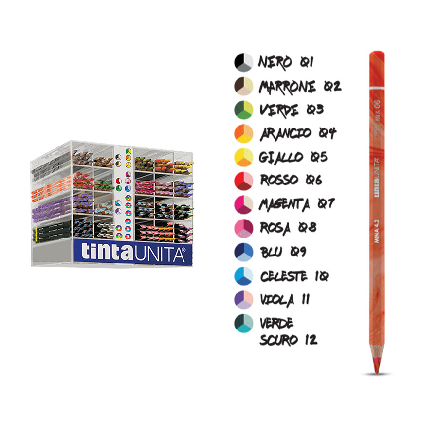PASTELLI T.UNITA SFUSO GRADIENT+MULTICOLOR ASSORT.
