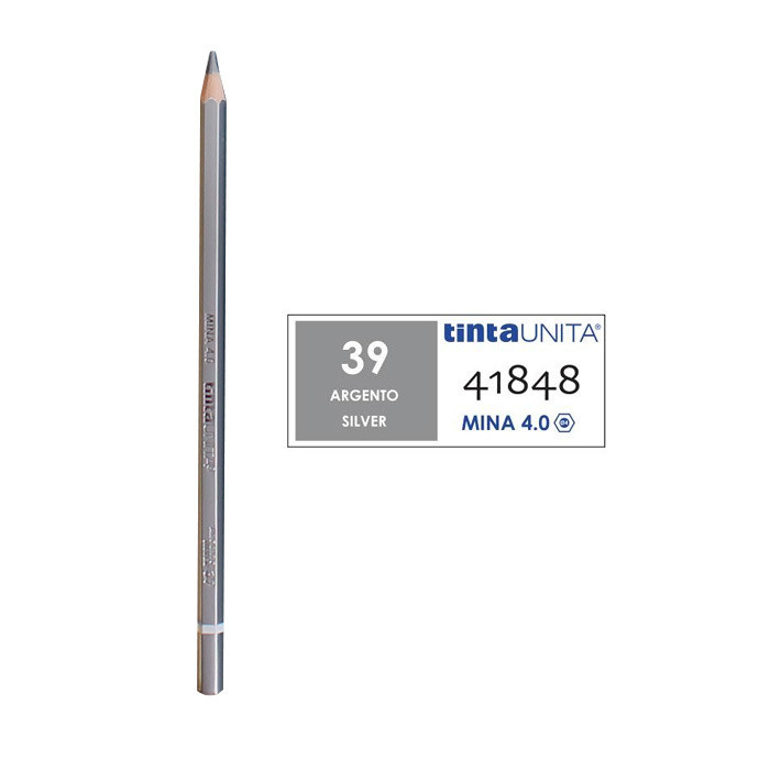 PASTELLI TINTA UNITA 039 ARGENTO