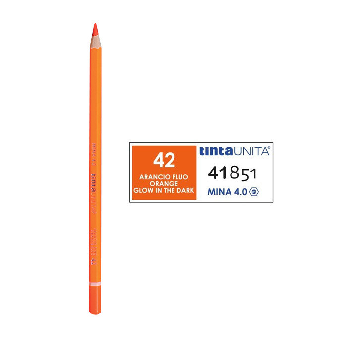 PASTELLI TINTA UNITA 042 ARANCIO FLUO
