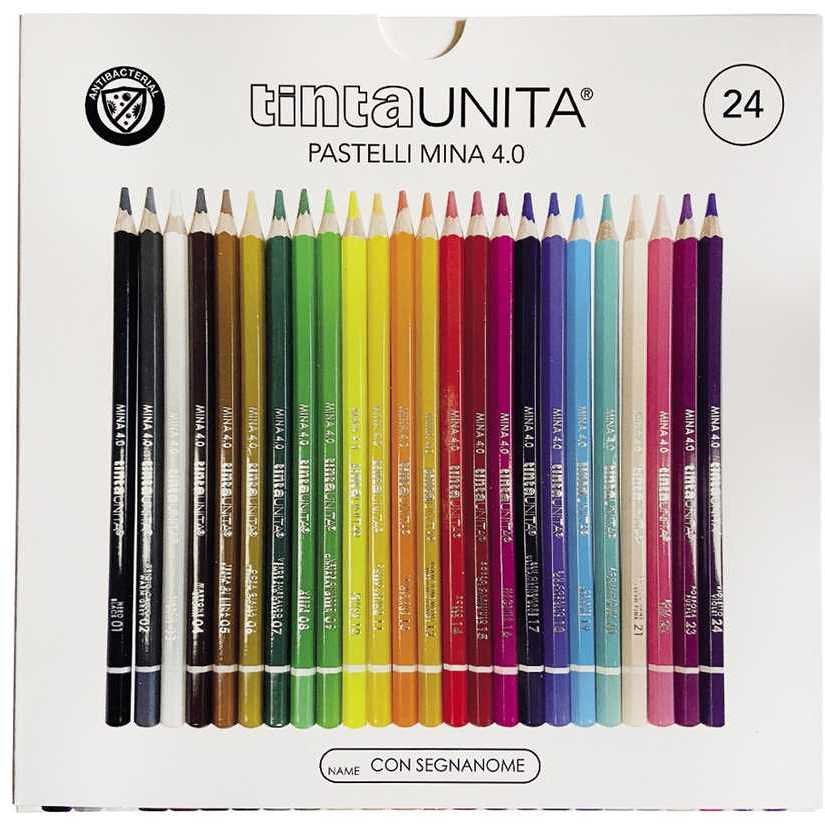 Pastelli Tinta Unita 24 Pz