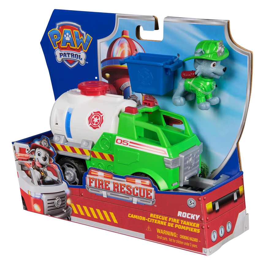 PAW PATROL VEICOLO FIRE RESCUE ROCKY 6072642
