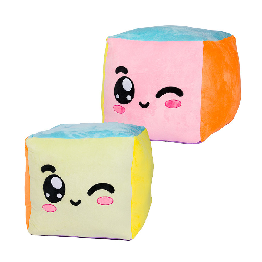 PELUCHE CUBO 40CM 2COL.25773