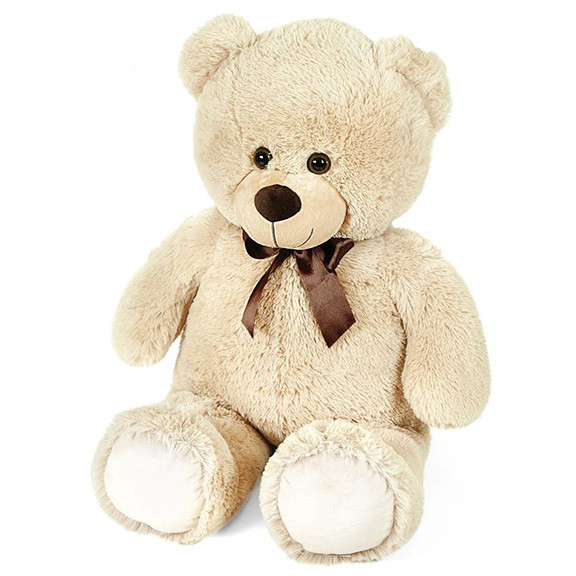 PELUCHE ORSO BEIGE 60CM C/FIOCCO 23977
