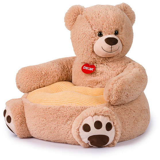 PELUCHE POLTRONA ORSO BEIGE 50X50XH50 26893