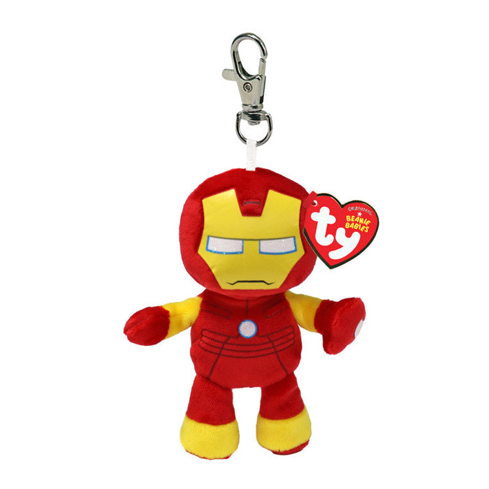 PELUCHE TY CLIP IRON MAN T34007