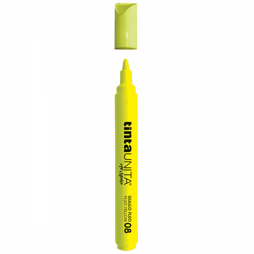 PENN.ACRILICI TINTA UNITA ART MARKER 08 GIALLO FL.