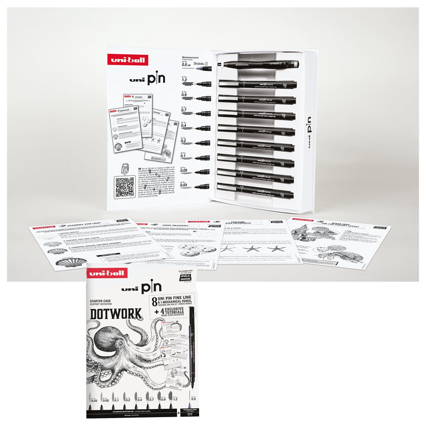 PENN.FINELINER PIN STARTER KIT DOTWORK MPIN8P4