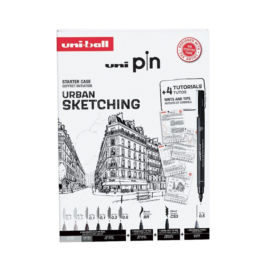 PENN.FINELINER PIN STARTER KIT SKETCHING MPIN8P3