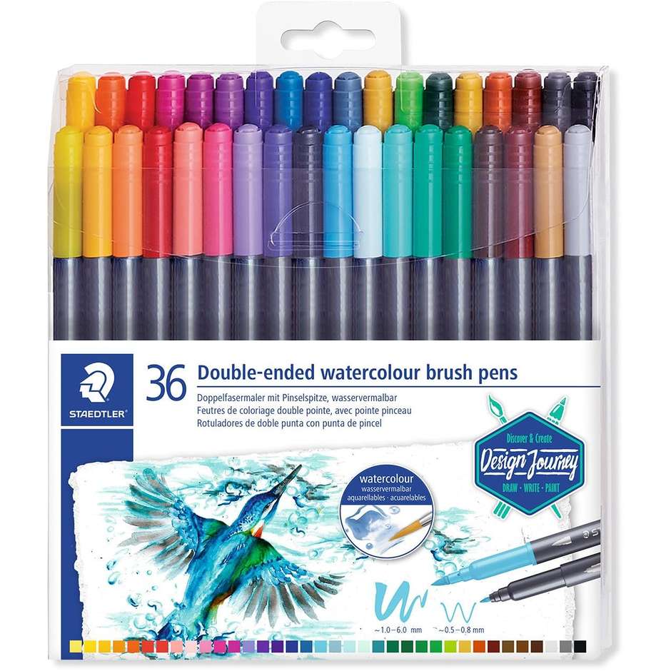 PENNARELLI 3001 MARSGRAPHIC DUO PENN+BRUSH 36PZ