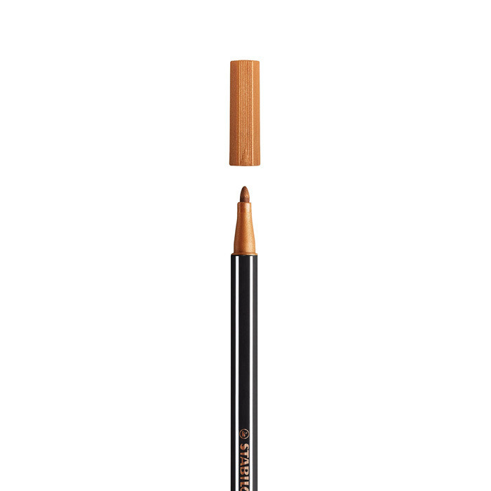 PENNARELLI 68 STABILO PEN 820 RAME METALLIC
