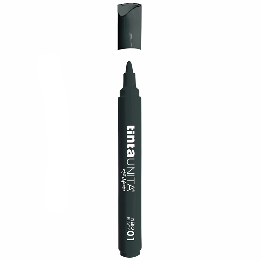 PENNARELLI ACRILICI T.UNITA ART MARKER 01 NERO