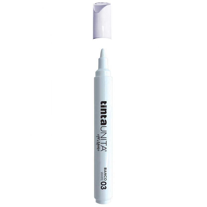 PENNARELLI ACRILICI T.UNITA ART MARKER 03 BIANCO