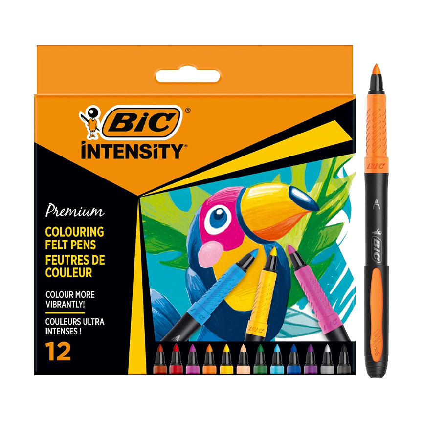 PENNARELLI BIC INTENSITY PUNTA FINE 12PZ 977891