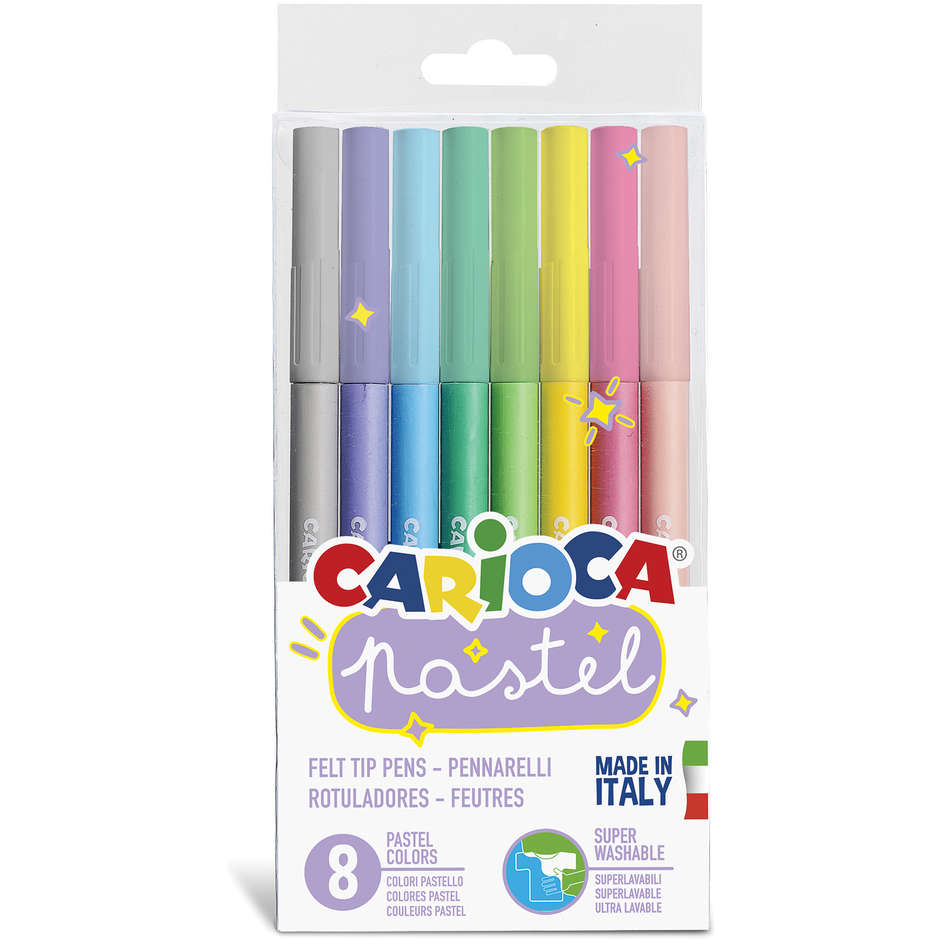 PENNARELLI CARIOCA PASTEL 8PZ 43032
