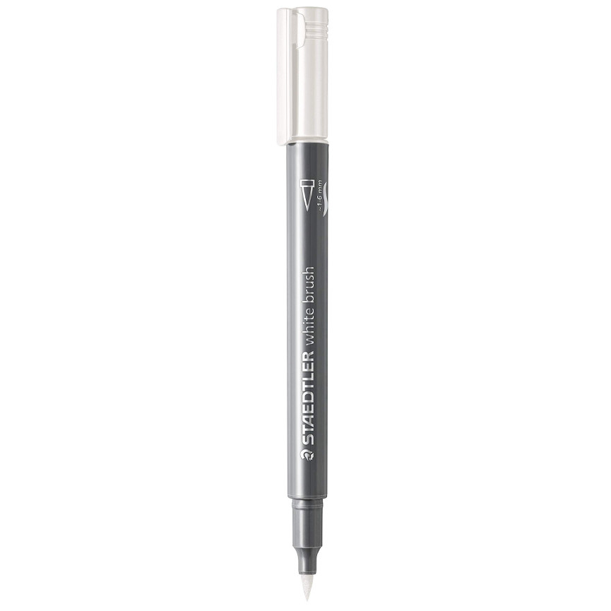 PENNARELLI METALLIC BRUSH BIANCO 8321-0