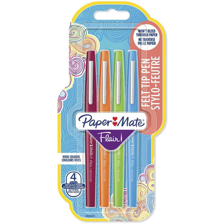 PENNARELLI NYLON FLAIR BL4PZ COL.FUN 2028646
